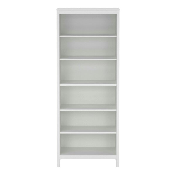 Wyld Haus Gossmere Shelving Unite White 5 Tier Shelf Bookcase