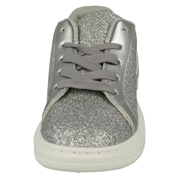 Spot On Girls Spot On Star Detailed Glitter Trainers H2642