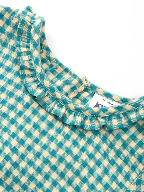 Kite Girls Organic Ocean Check Dress