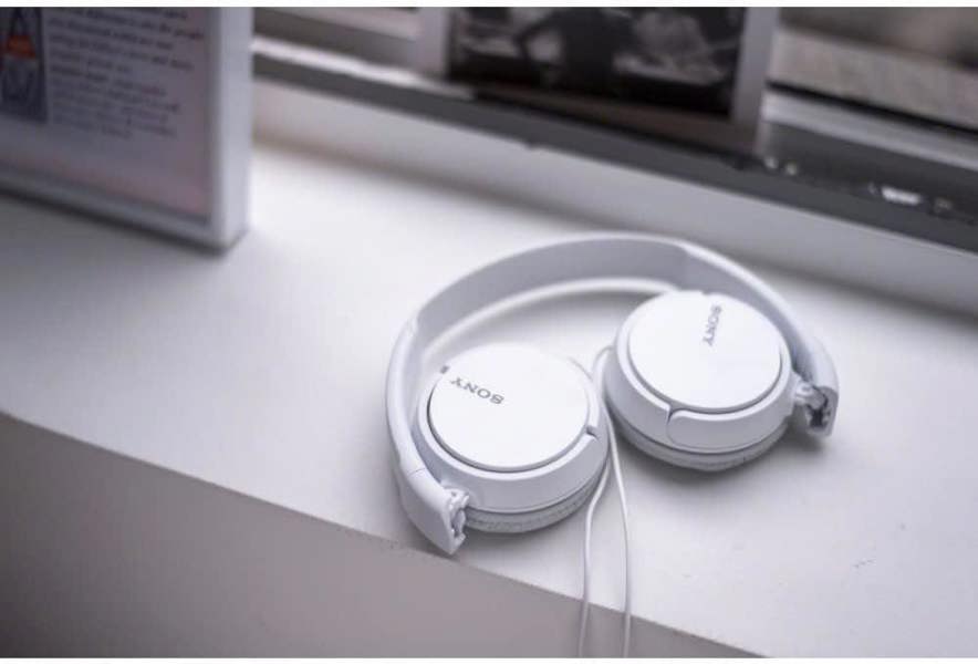 Sony MDR-ZX110 Over Ear Headset White - MDR-ZX110/AP