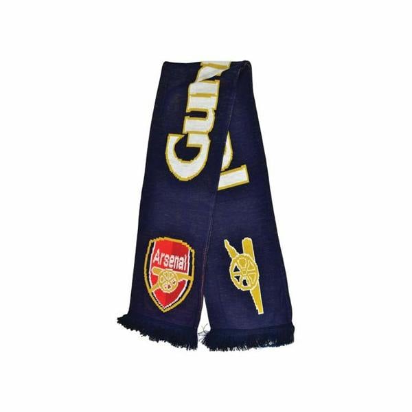 Arsenal FC Gunners Navy Scarf, Clothing Accessories, Sports, Gift