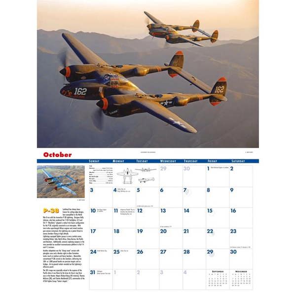 Golden Age of Flight Deluxe Calendar 2027, Deluxe Calendars, Month To View, Transport, Gift