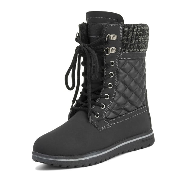 VIVA Polar Boot Women's Fleece Lined Snow Winter Hiking Durable Ankle Boots