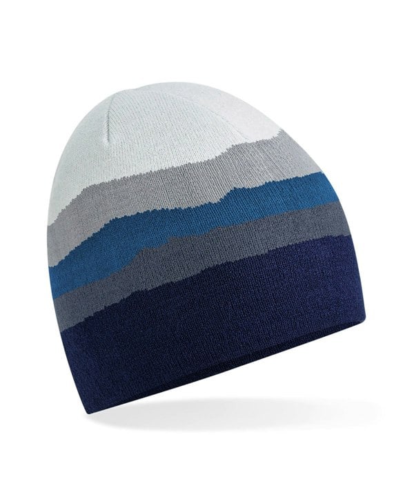 Beechfield Adult Beechfield Mountain Peaks Knit Beanie {B394R}