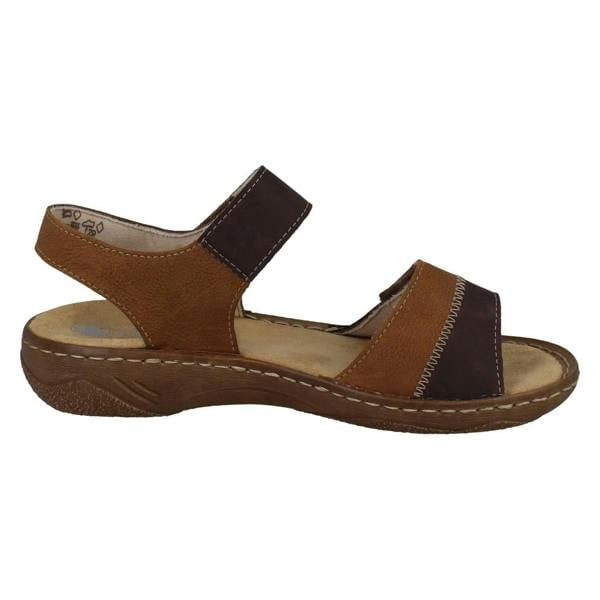 Rieker Ladies Rieker Antistress Colour Panel Sandals V2860