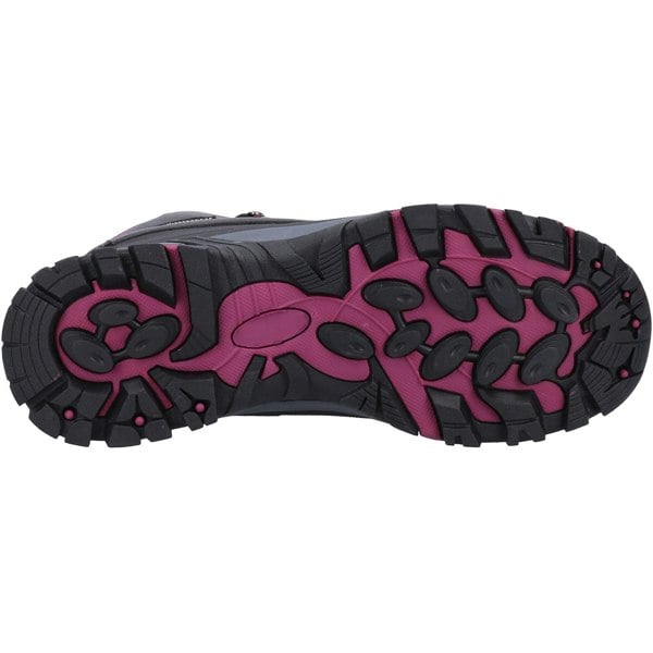 Cotswold Calmsden Rubber Women's Grey/Berry Hiking Boots