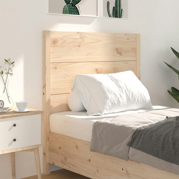 Berkfield Headboard 81x4x100 cm Solid Wood Pine