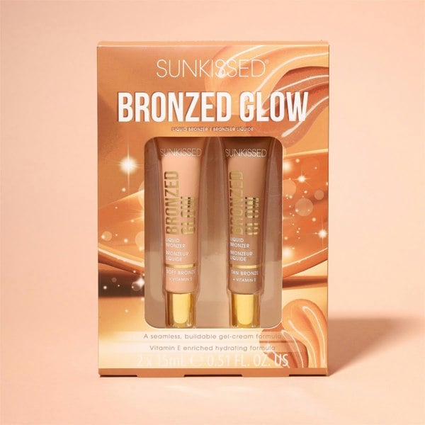 Sunkissed Bronzed Glow Duo Liquid Bronzer Gift Set