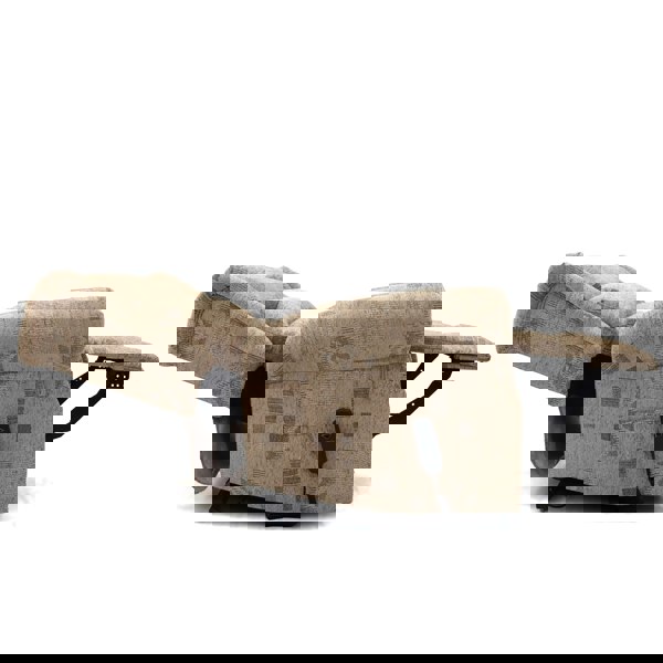 Malton Patterned Rise and Recline Armchair Electric Dual Motor - 6