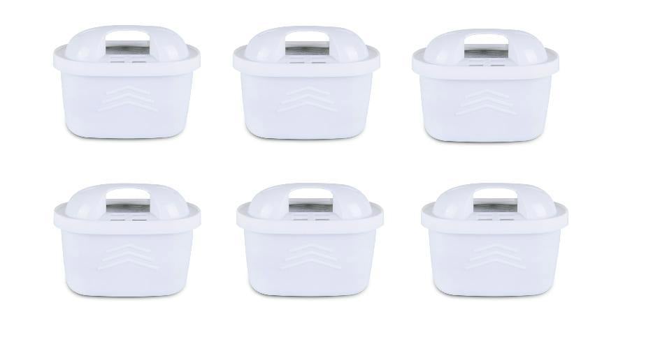 HYGRAD BUILT TO SURVIVE HYGRAD® Water Pitcher Jug Water Filter Cartridges 3 Or 6 Pack Replaces: Brita Maxtra, Maxtra+, Mavea, Anna-Duomax. (6)