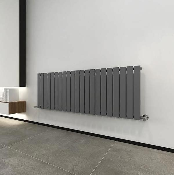 Single Flat Panel Vertical Column Radiator 600x1428 mm