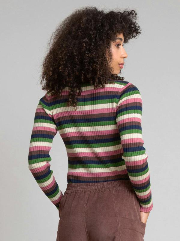 Kite Womens Organic Trigon Turtle Neck Knit Top