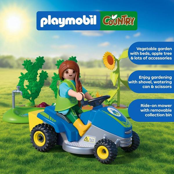Playmobil Idyllic Vegetable Garden - 72165 Playset
