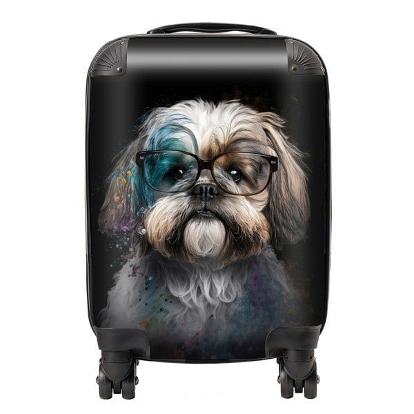 Warren Reed Lhasa Apso Splashart Suitcase