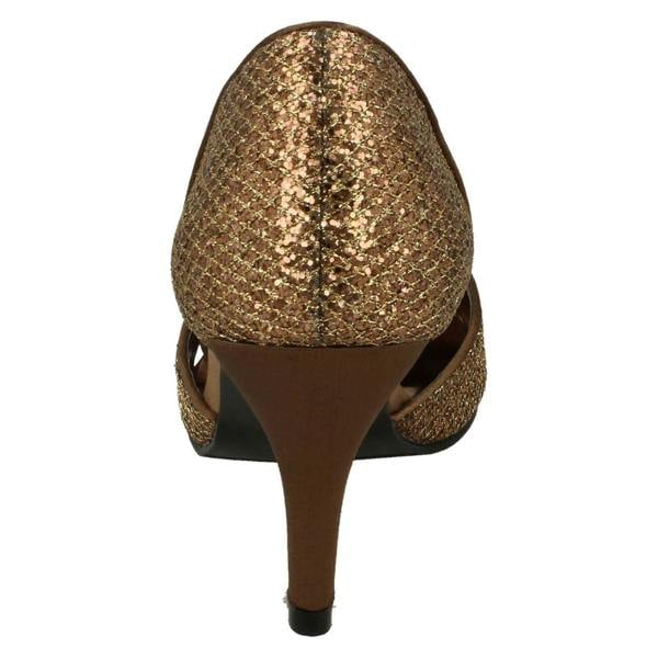 Anne Michelle Ladies Anne Michelle Slip On Heeled Shoes