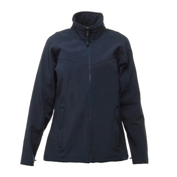 Regatta Womens/Ladies Uproar Softshell Jacket (Water Repellent & Wind Resistant) - Navy/Navy