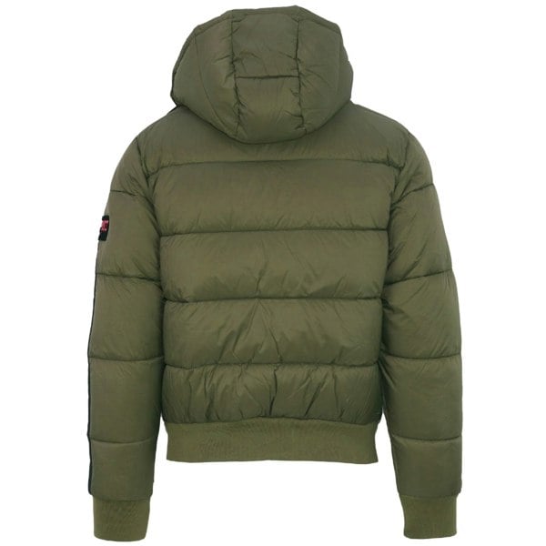 Plein Sport Padded Taped Sleeve Jacket - Green