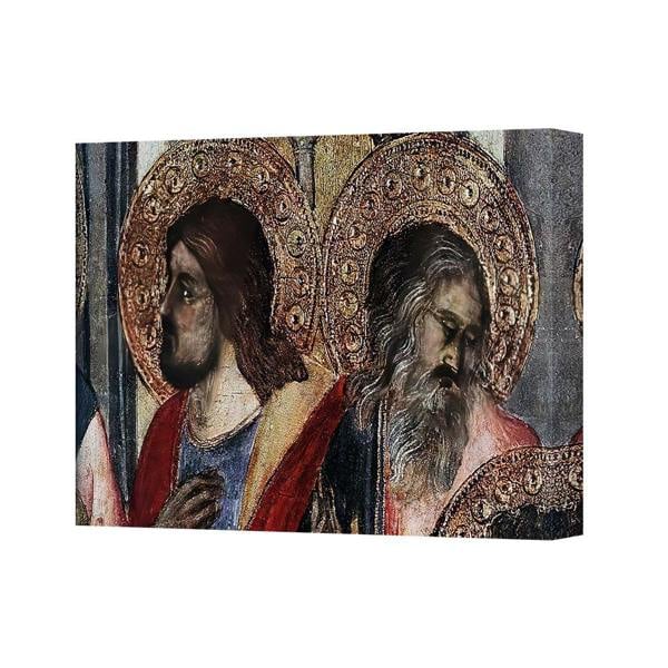 Benjamin Tate Design Canvas Art Print Sacred Saints Halos Religious Icons Wall Decor