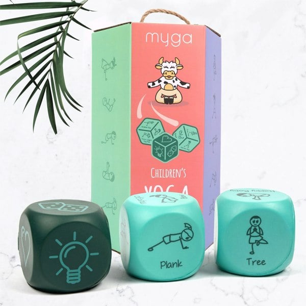 Myga Kids Exercise Yoga Dice