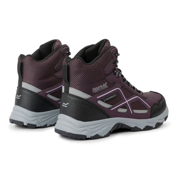 Regatta Women's Lady Vendeavour Walking Boots - Deep Plum/Lilac Frost