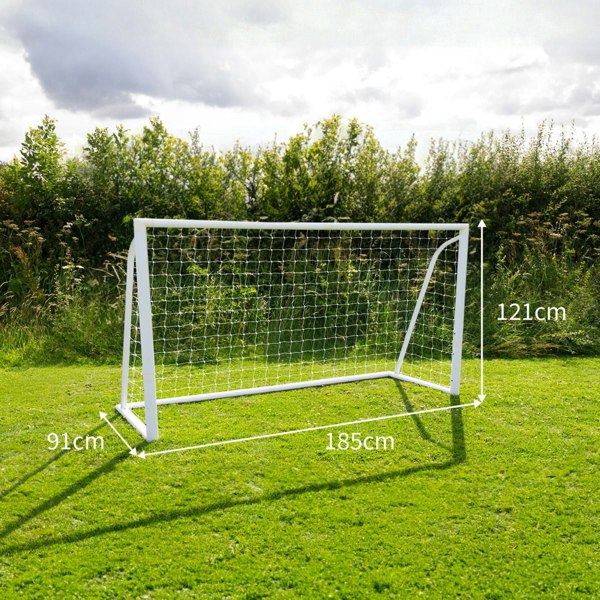 Monstershop 6 x 4ft Football Goal, Carry Case and Target Sheet