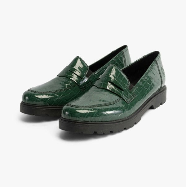 Rieker 45560-54 Womens Shoes - Green