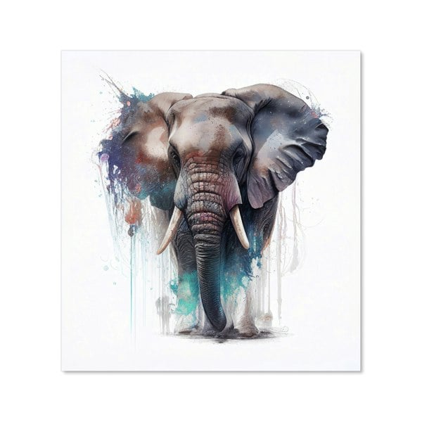 Warren Reed - Designer Elephant Splashart Kitchen Splashback