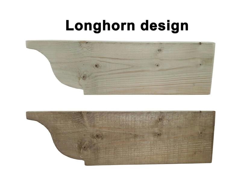 Arbor Garden Solutions Longhorn Wooden Pergola and Decking Kit