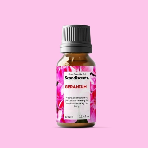 Geranium - Scandiscents, waterless diffuser, essential oils, fragrance oils