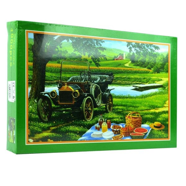 1000 Piece Jigsaw Puzzle for Grown-Ups, Multicolour Landscapes, Cities and Nature Scene