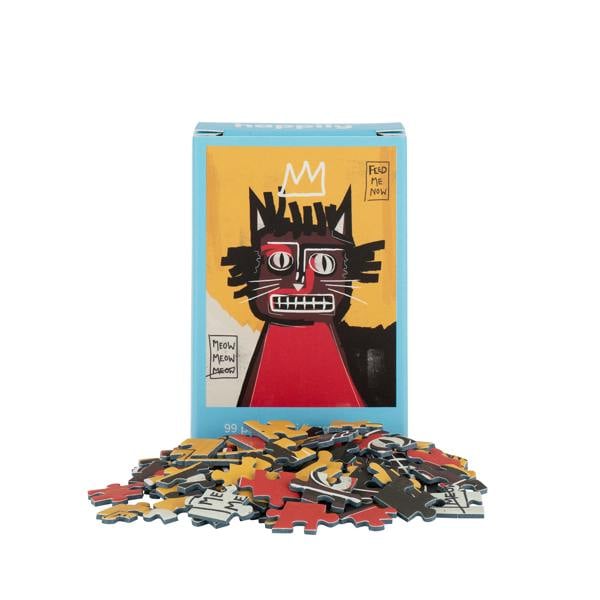 Happily Puzzles Art Cats Set - 6 x 99 Piece Mini Jigsaw Puzzles