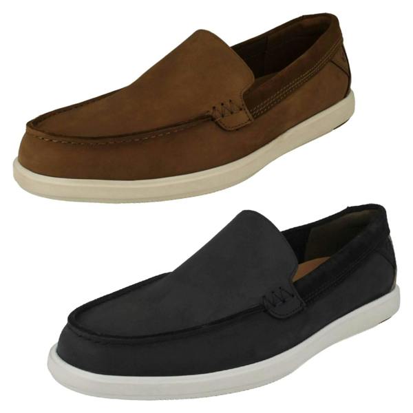 Clarks Mens Clarks Relaxed Style Moccasin Loafer Shoes Bratton Loafer