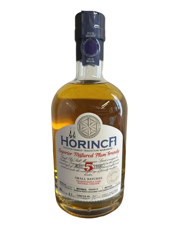 La Horincie Superior Plum Brandy Aged 5 years (Horinca prune) 700ml