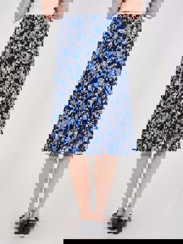 TIGI Floral Jersey Skirt - Short