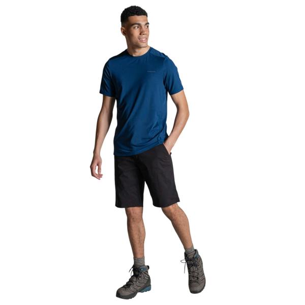 Craghoppers Mens Charon II Reflective Logo T-Shirt - Juniper Berry - 