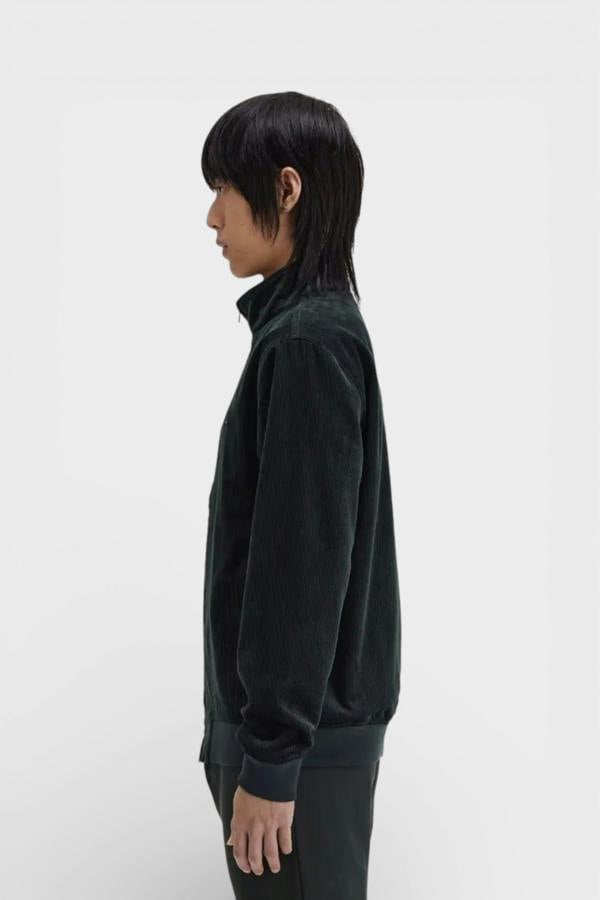 Fred Perry Cord Brentham Jacket Night Green