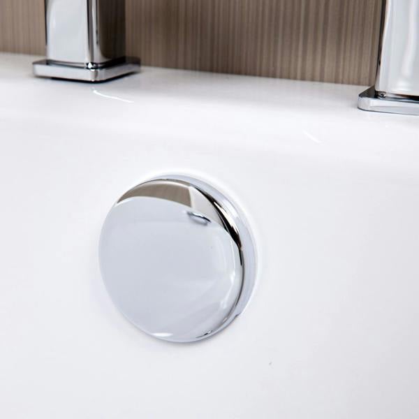 Flode Easy Clean Push Button Bath Waste - Chrome