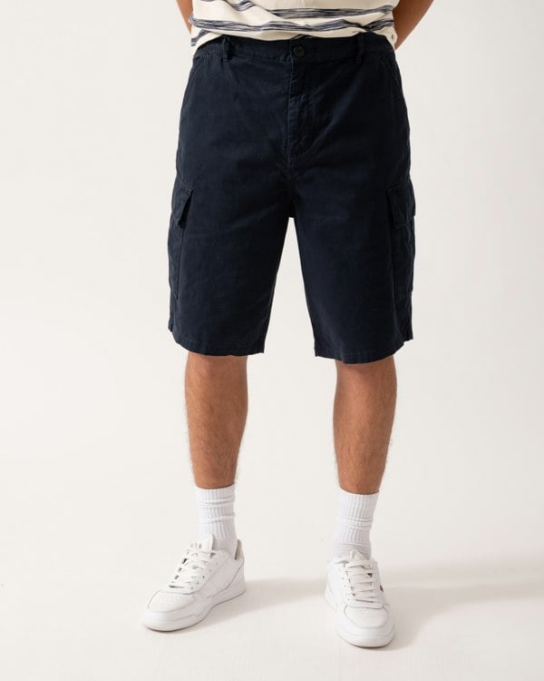 Lyle & Scott Mens Cargo Shorts - Z271 Dark Navy