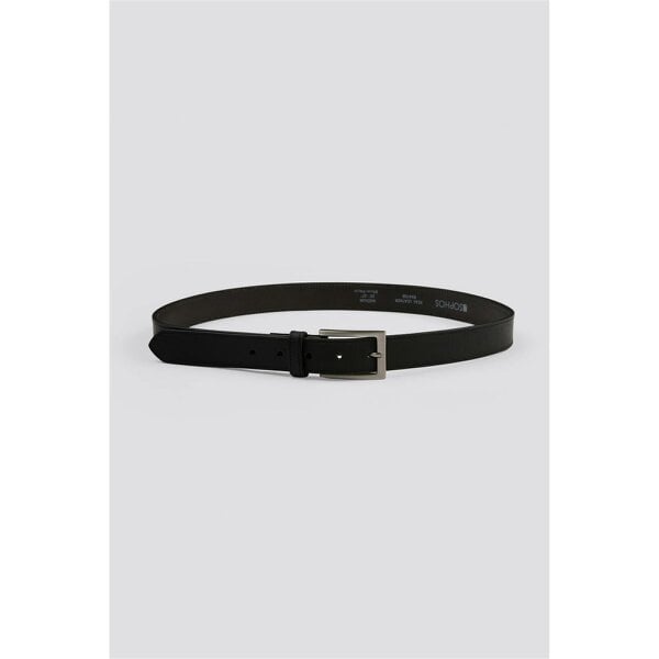 Limehaus Holt Black Leather Belt