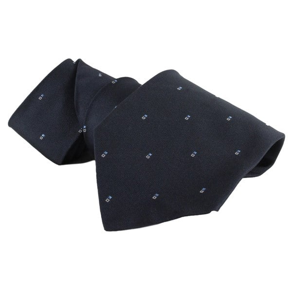 Dunhill woven silk tie in a mini neats pattern