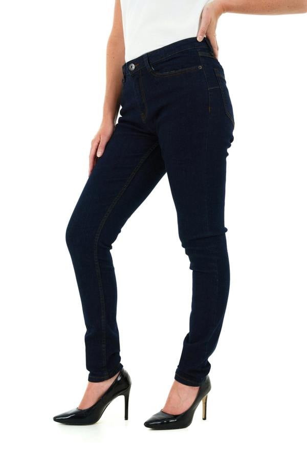 Smart Living Women's Classic Skinny Fit Denim Jeans - Indigo