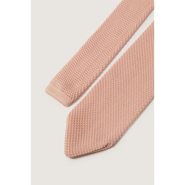 Antique Rogue Pink Knitted Tie