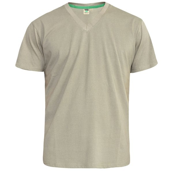 Duke Mens D555 Signature Kingsize T-Shirt - Khaki