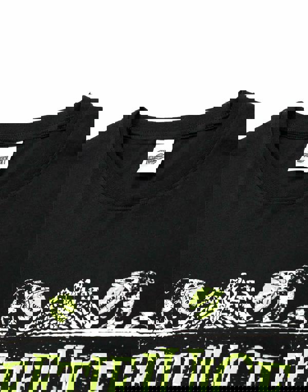 Beetlejuice Womens Multicoloured Logo Short Sleeve Long Leg Pyjama Set