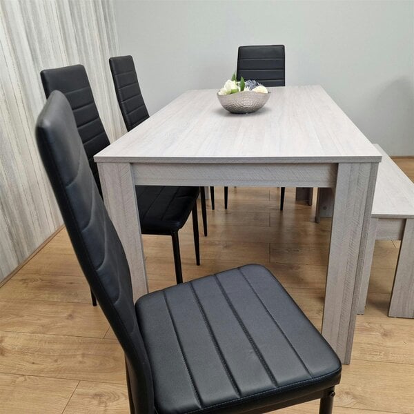 Kosy Koala Dining Table Set with 4 Chairs Dining Room, Kitchen table set of 4, and Bench