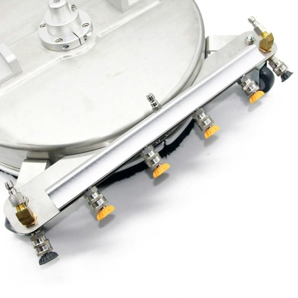 Kiam SurfacePro 18 Dual Trigger Steel Rotary Floor Cleaning Tool & Wash Broom 18"