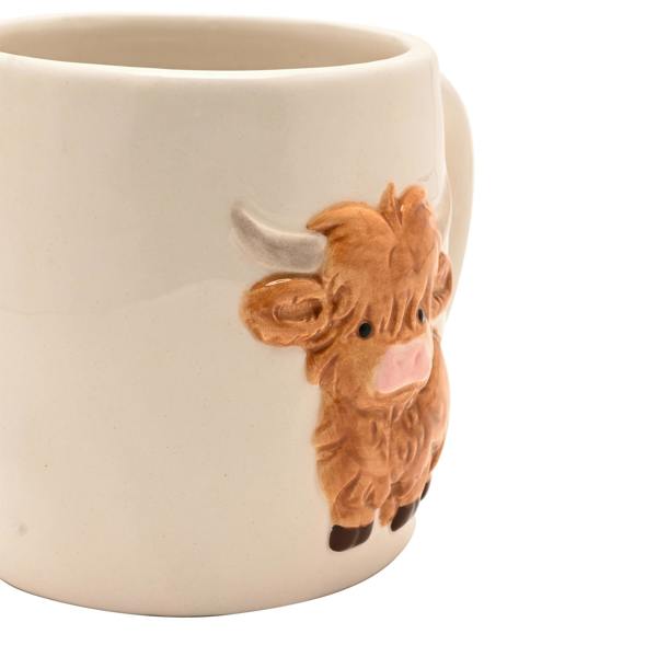Country Living Highland Cow Mug