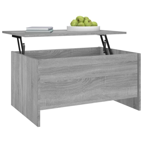 Berkfield Coffee Table Grey Sonoma 80x55.5x41.5 cm Engineered Wood