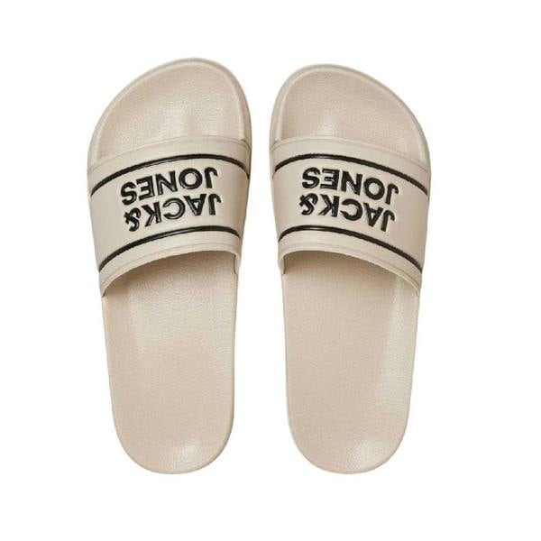 Jack And Jones Mens Sliders - Moonbeam - 