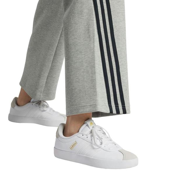 Adidas Womens/Ladies 3S Joggers - Medium Grey - 